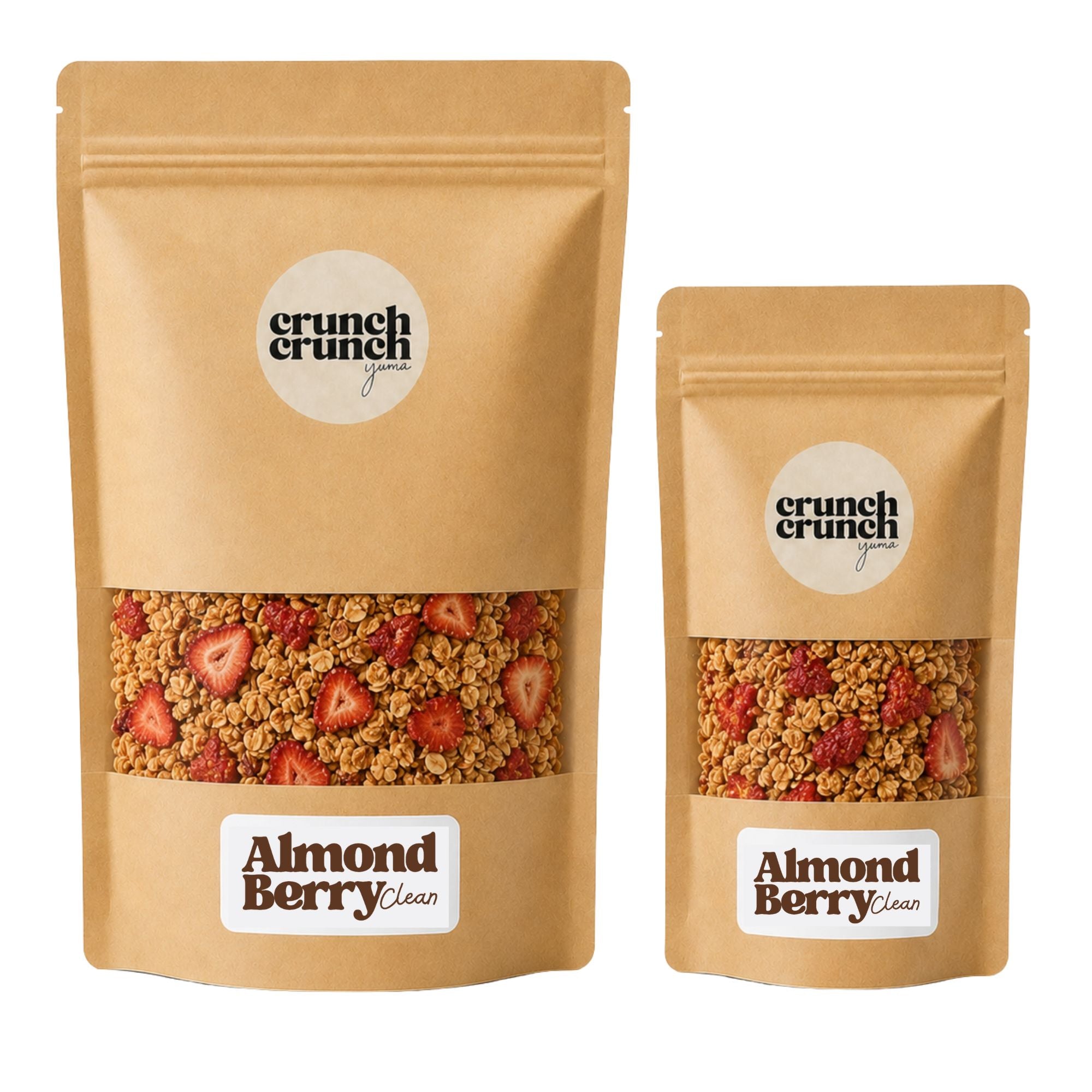 Almond Berry Clean Granola | Small Batch Homemade